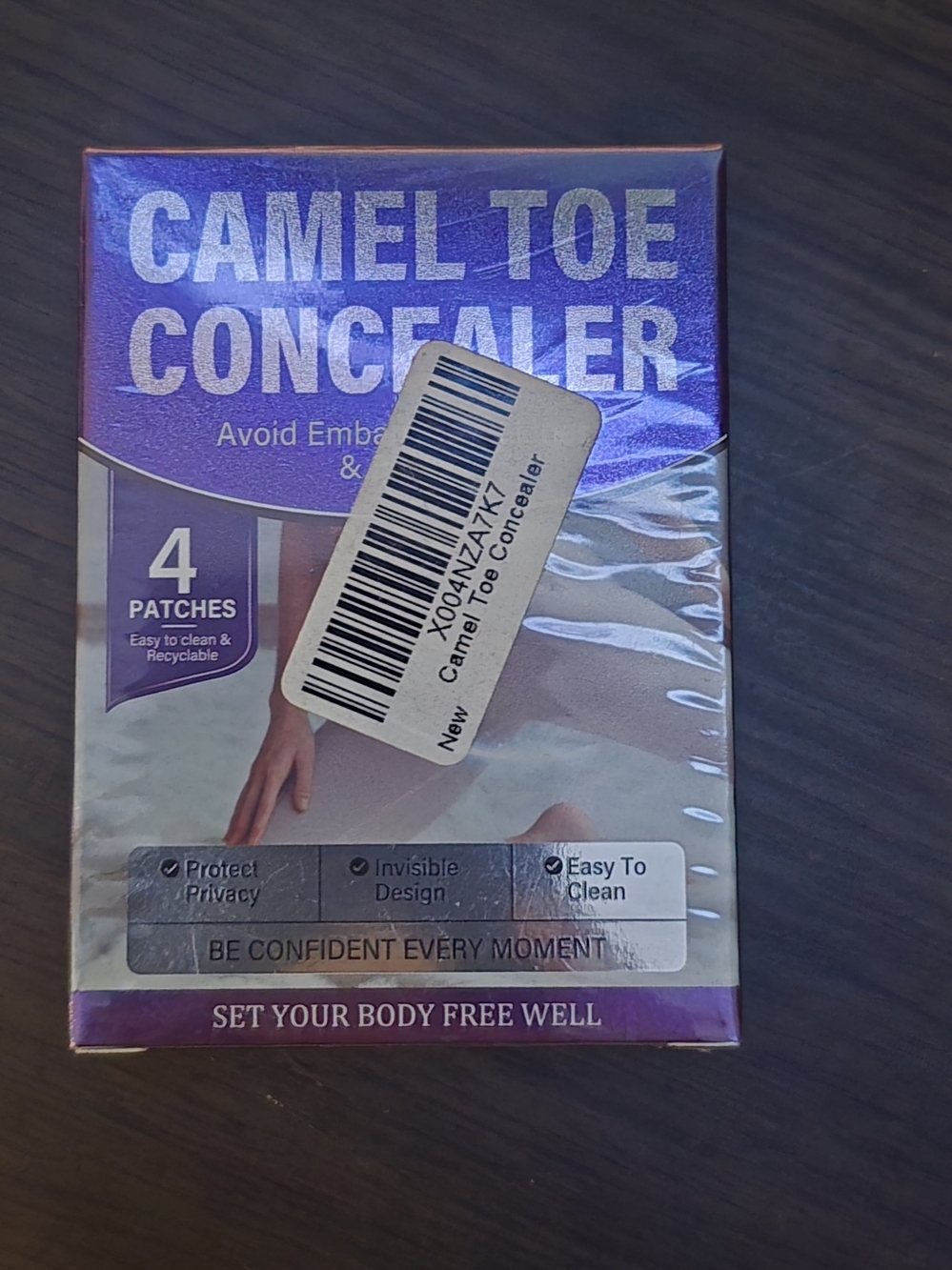 Camel Toe Concealer Patches - Nude (4 Pk)